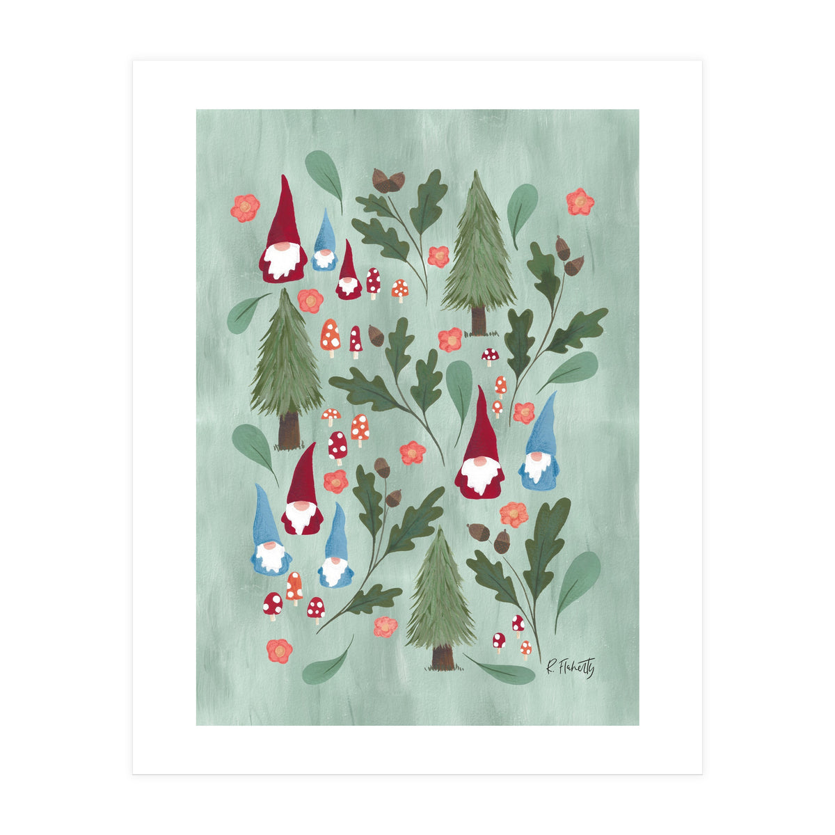 Garden Gnomes (Print Only)