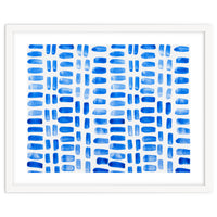Blue abstract rectangles
