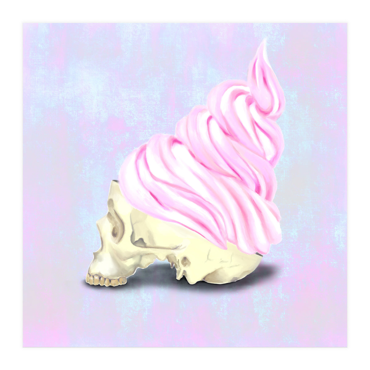Ice Skull (Print Only)