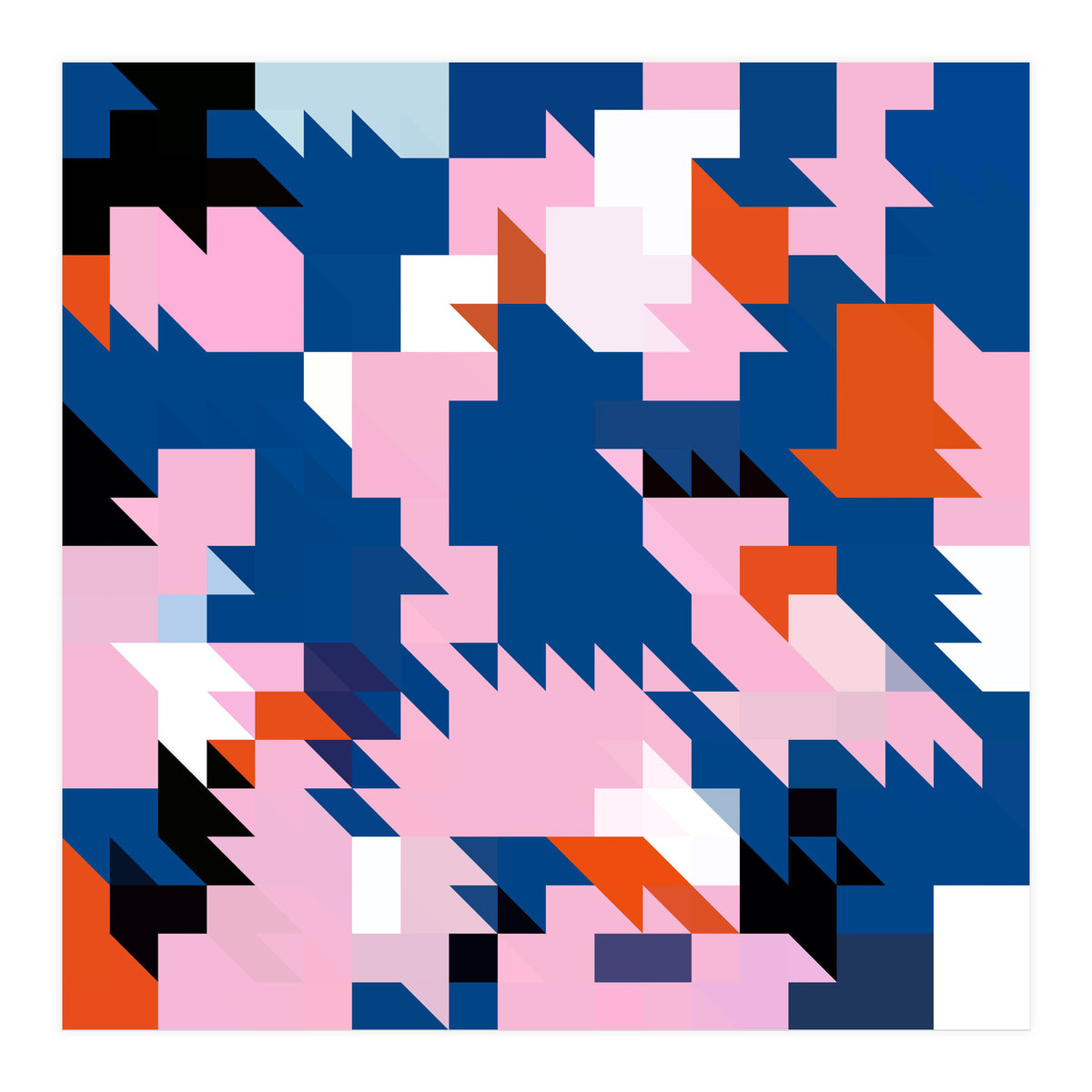 Pink and Blue (Print Only)