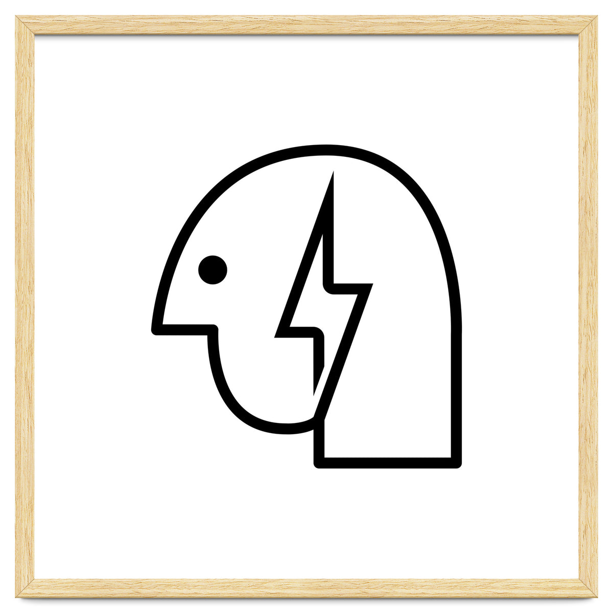 Head Lightning_White