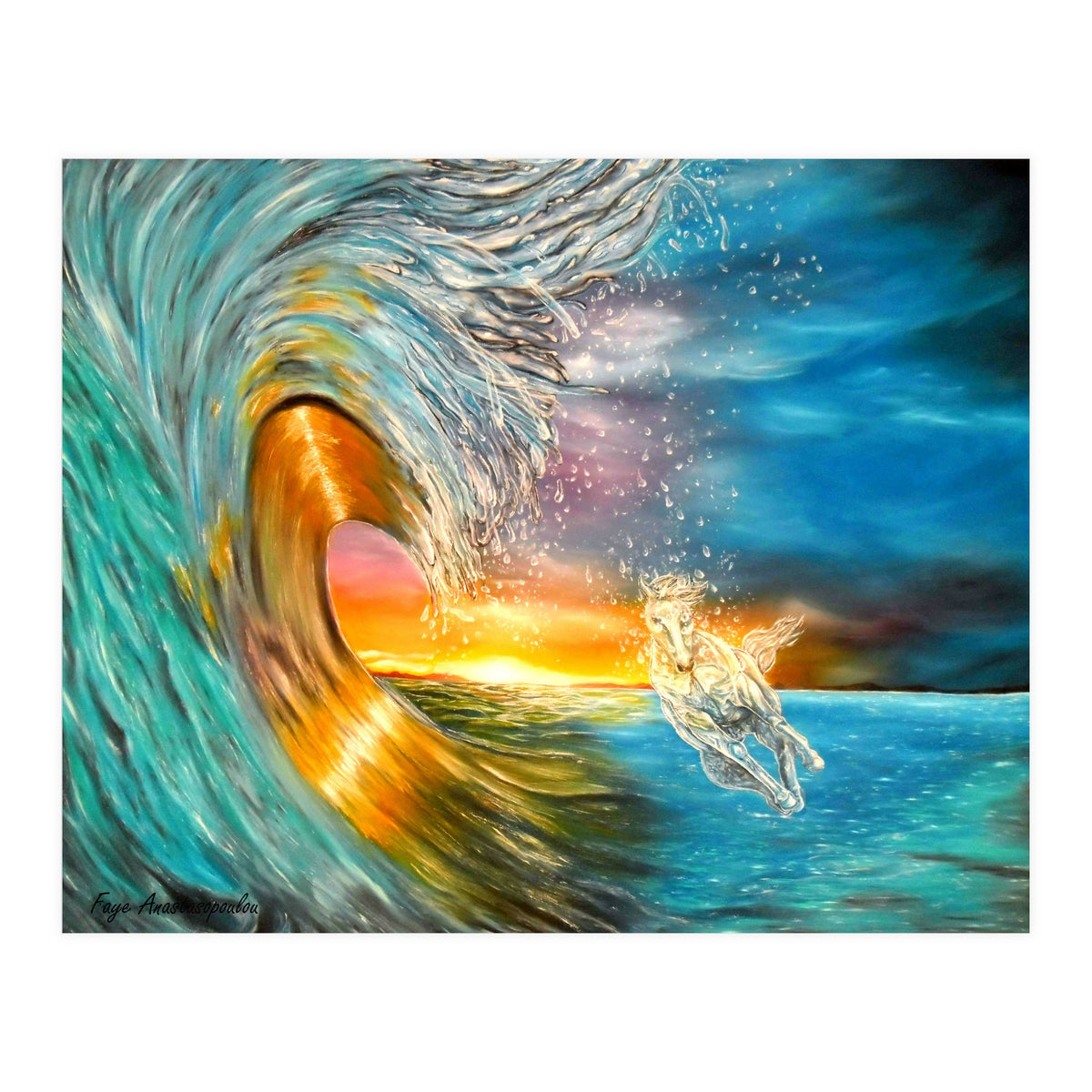 Freezing The Moment (Print Only)