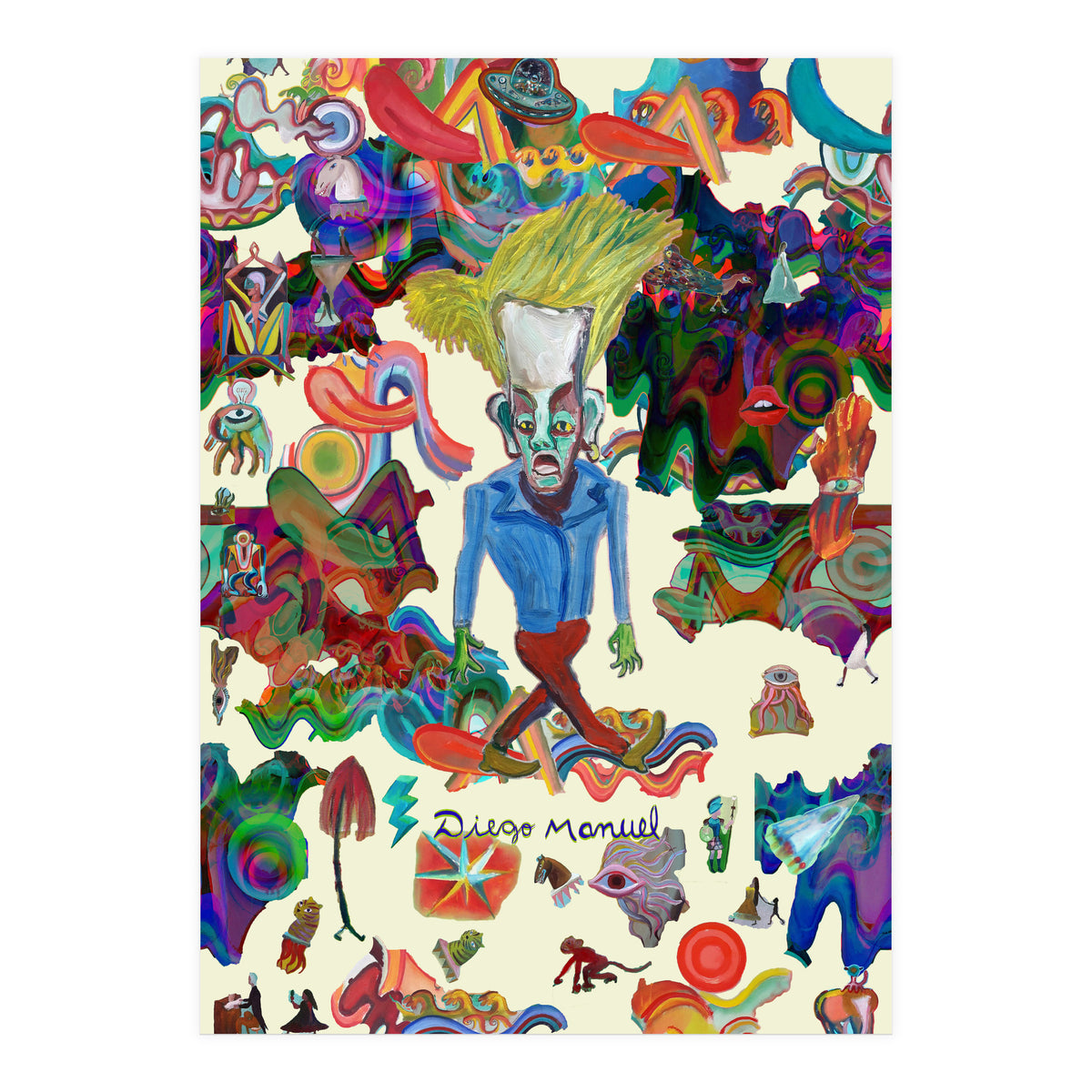 Graffitis 2021 Tapiz 49 B (Print Only)