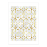 Colorful and golden pattern V (Print Only) thumbnail