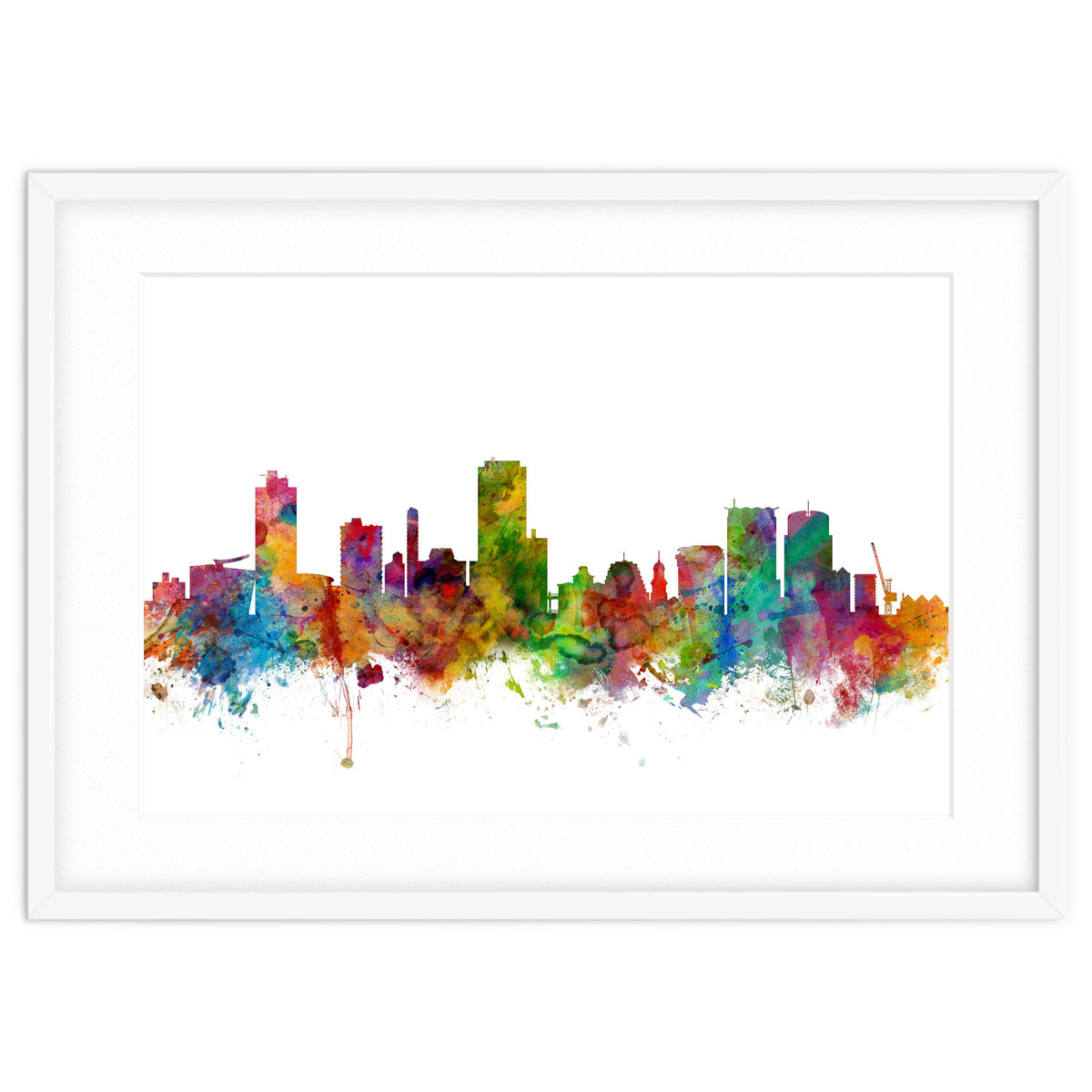 Wellington New Zealand Skyline