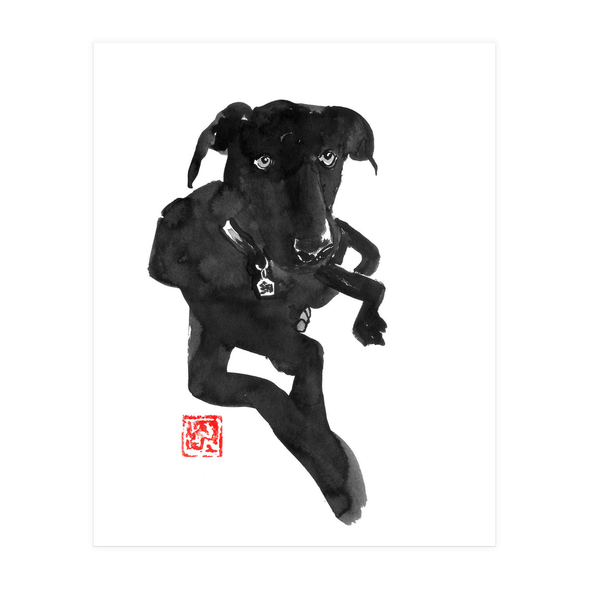 Black Dog 3 (Print Only)