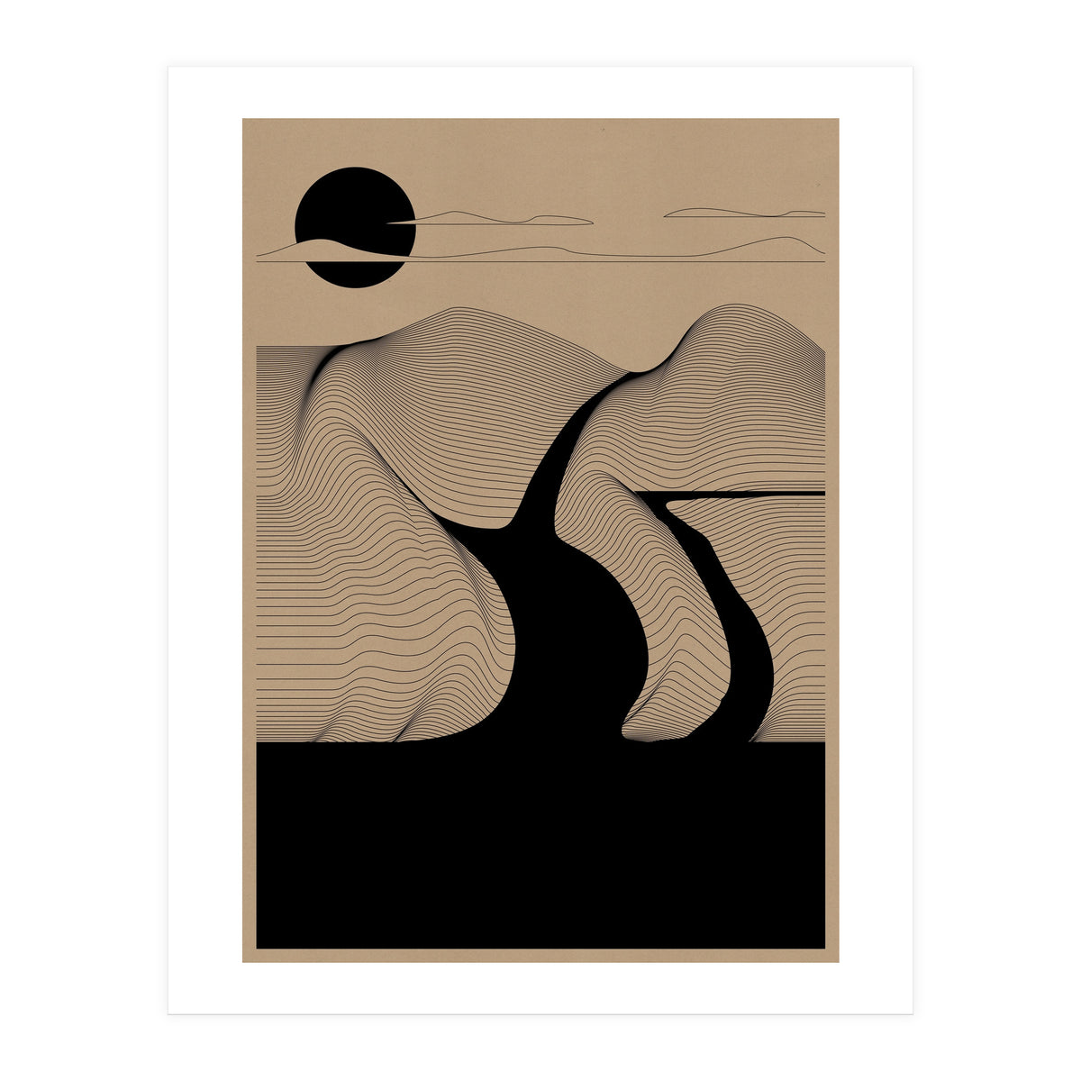 Another Place With A Lake (Print Only)