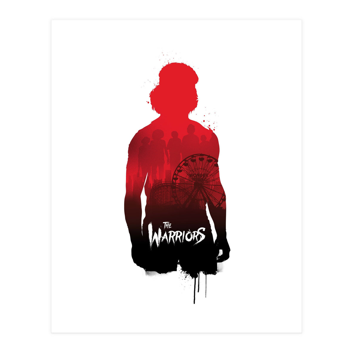 The Warriors movie poster (Print Only)