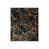 Ocean & Gold Marble (Print Only) thumbnail