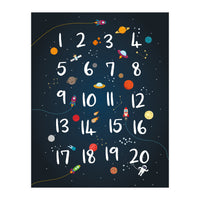 Space Numbers (Print Only)