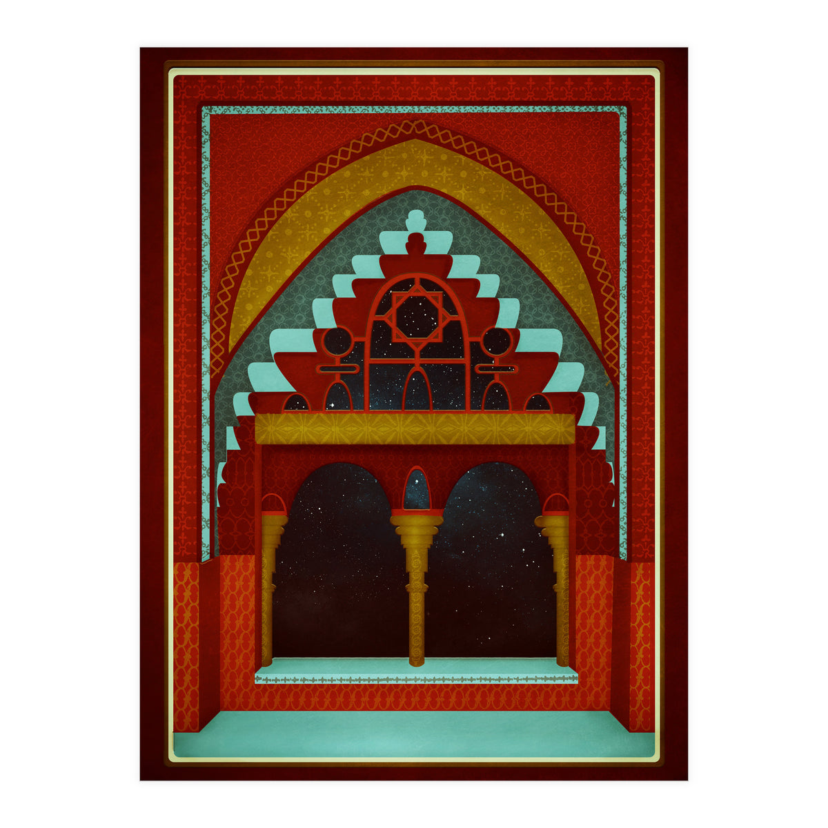 Window in the Alhambra (Print Only)