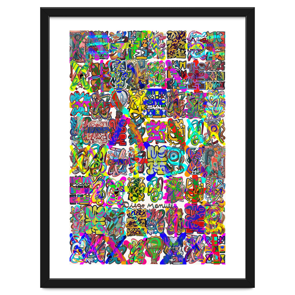 Graffitis 2021 Tapiz 105