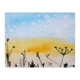 Winter sunrise || watercolor (Print Only) thumbnail