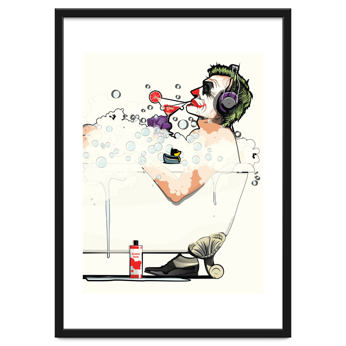 The Joker in the Bath, funny Bathroom Humour