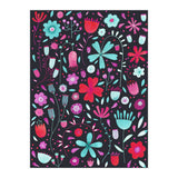 English Meadow Dark Teal (Print Only) thumbnail