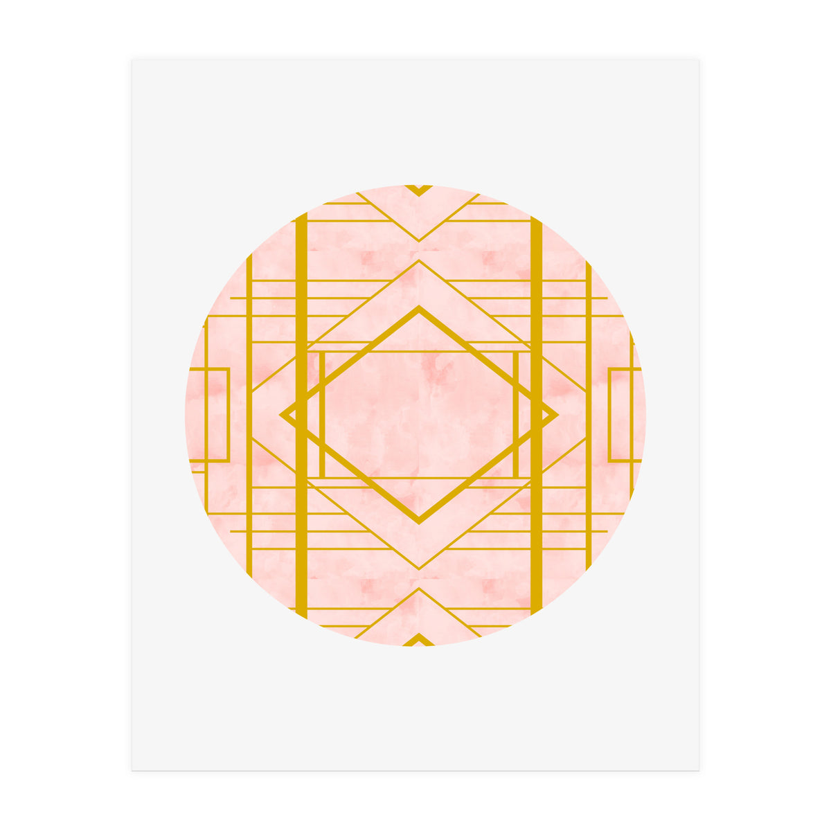 Art Deco Blush (Print Only)