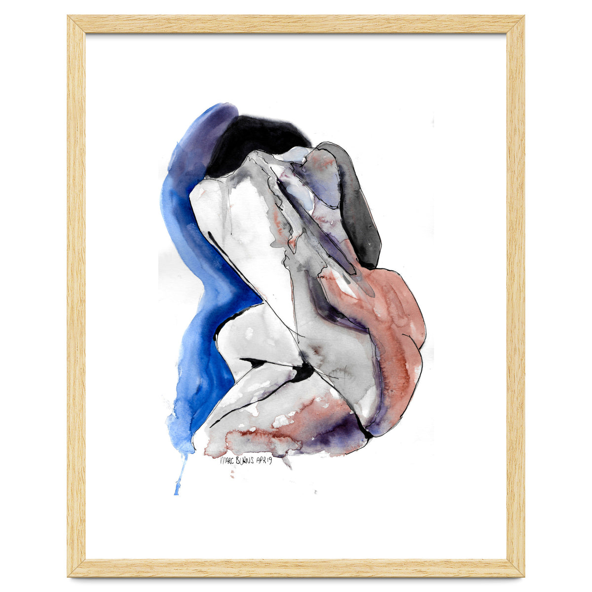 Untitled #2 - Nude with her back to the viewer