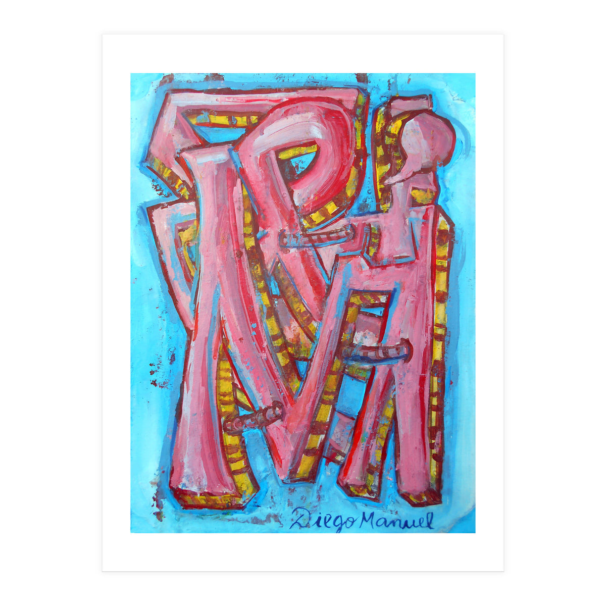 Pop Abstracto 2021 2 (Print Only)