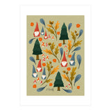 Woodland Gnomes (Print Only) thumbnail