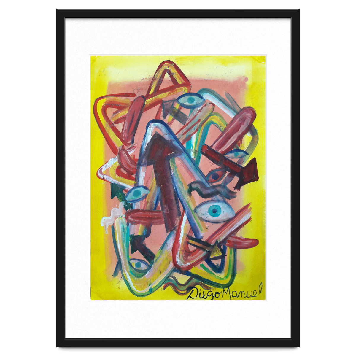 Formas Flechas Ojos Y Lenguas 3