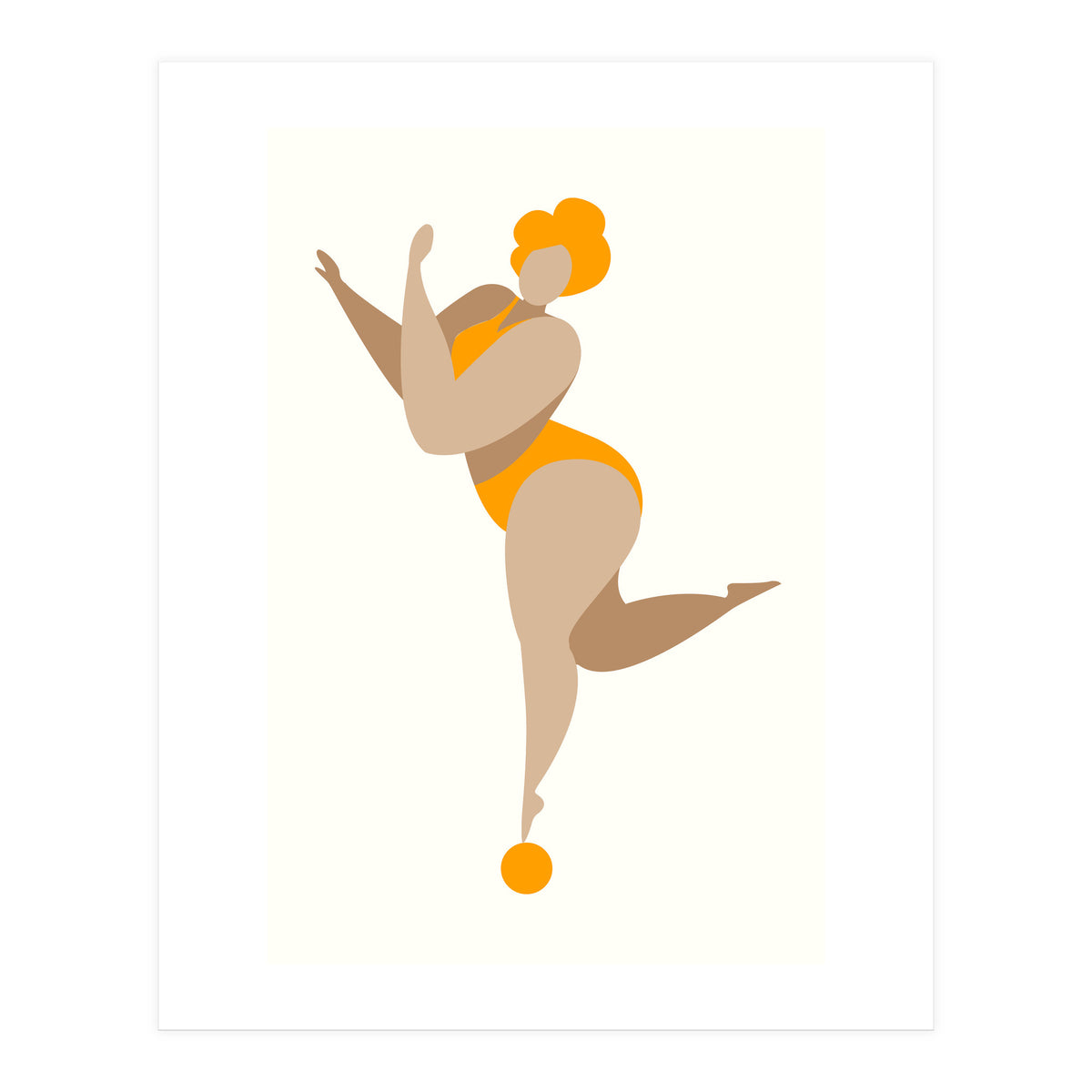Dancing Queen Yellow (Print Only)