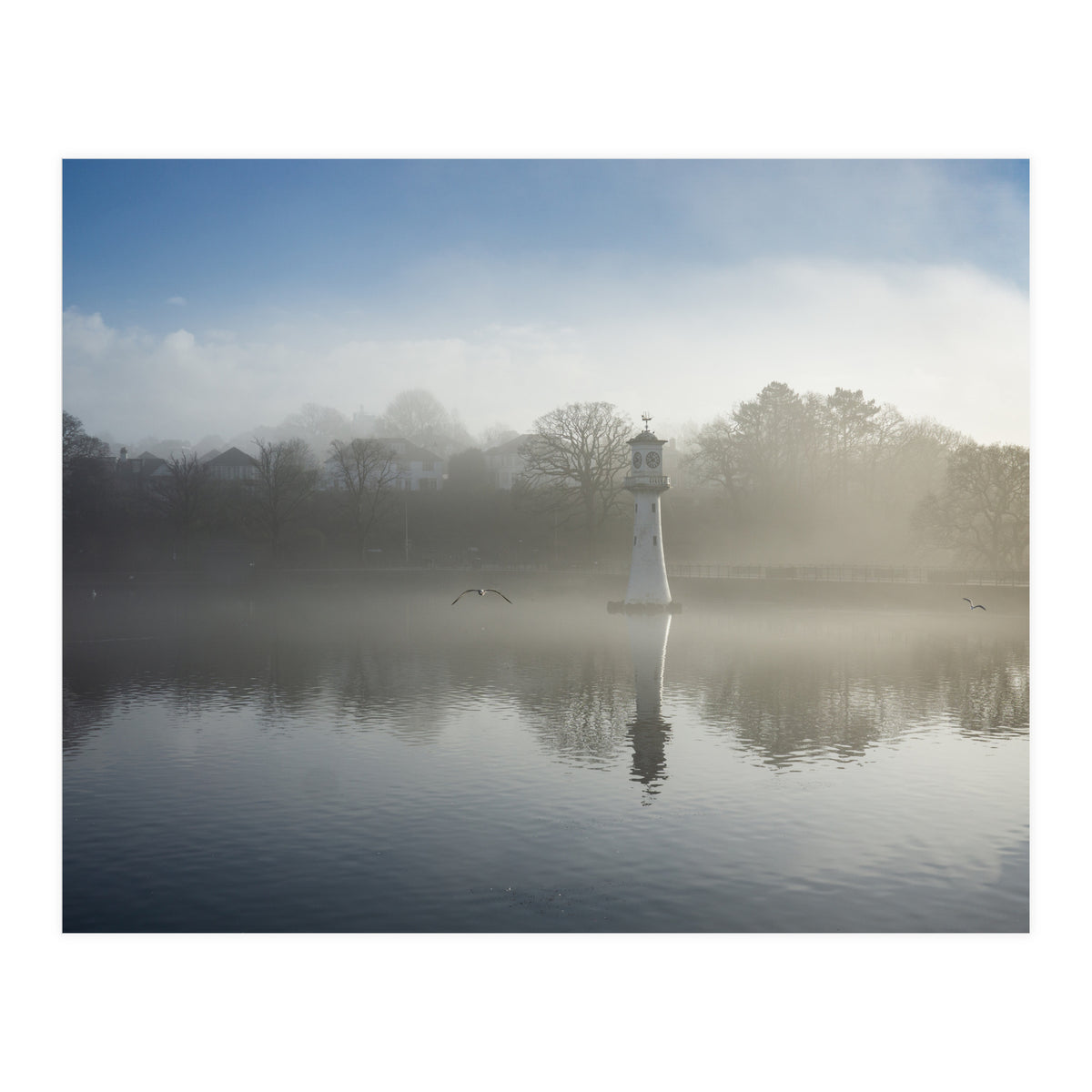 Mist on Roath Park Lake (Print Only)