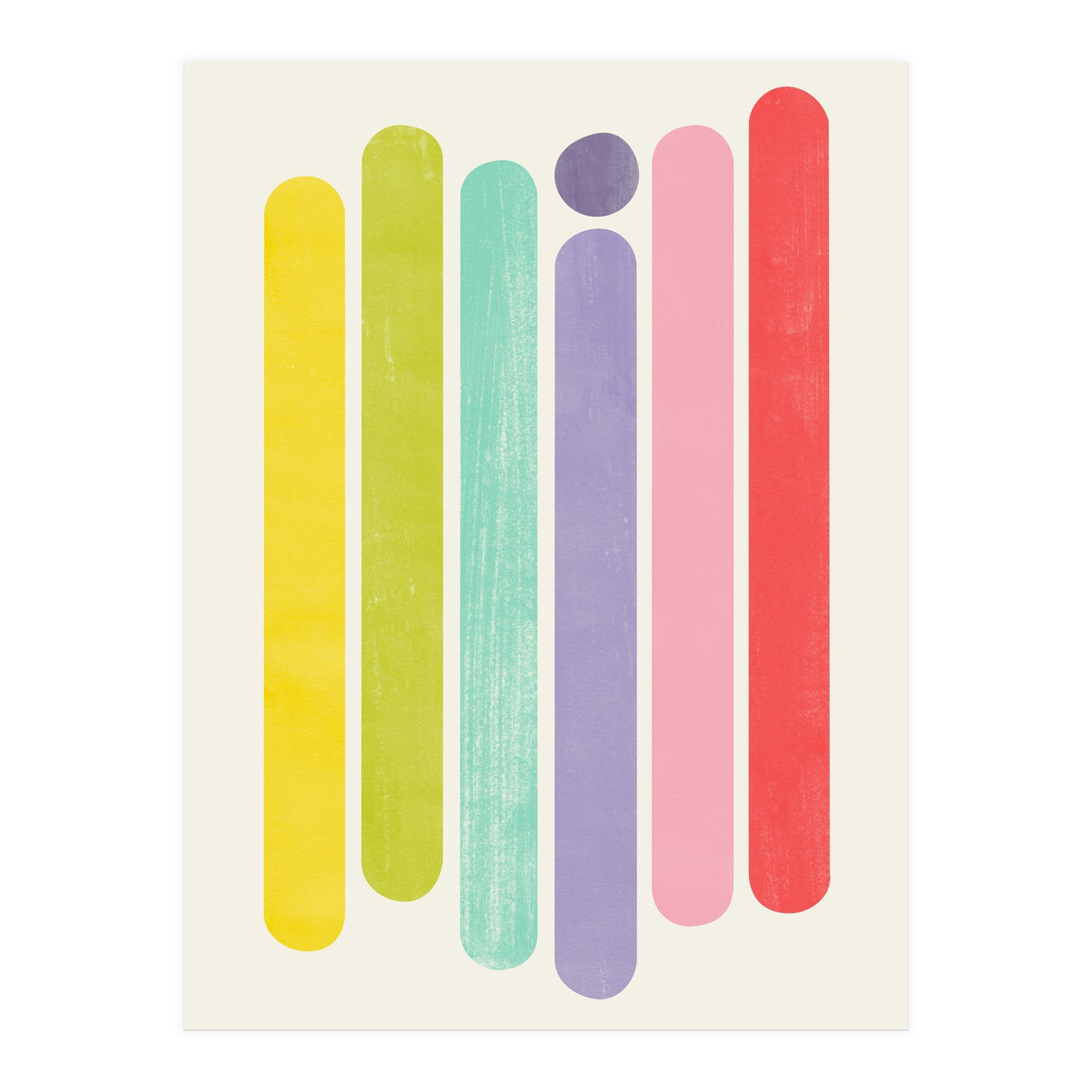 Rainbow Stripes (Print Only)