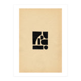 Minimalist black shapes (Print Only) thumbnail