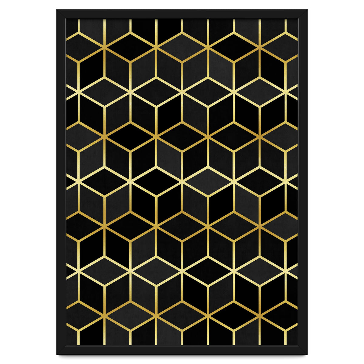 Colorful and golden pattern IV