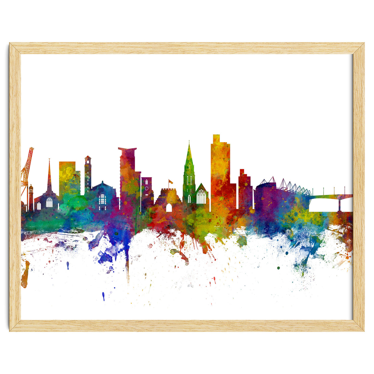 Southampton England Skyline