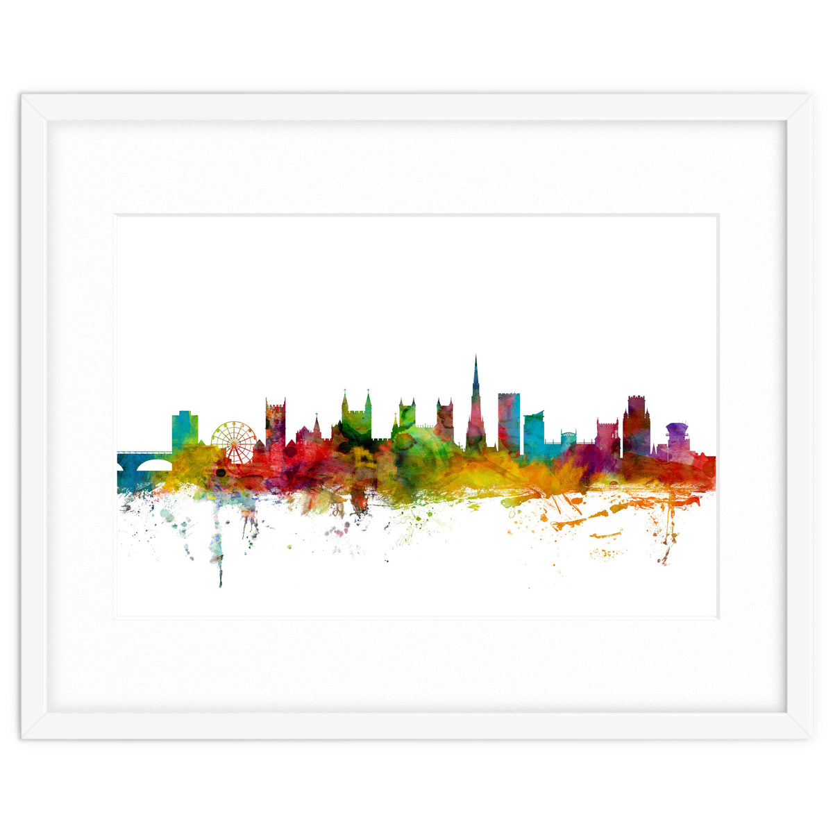 Bristol England Skyline