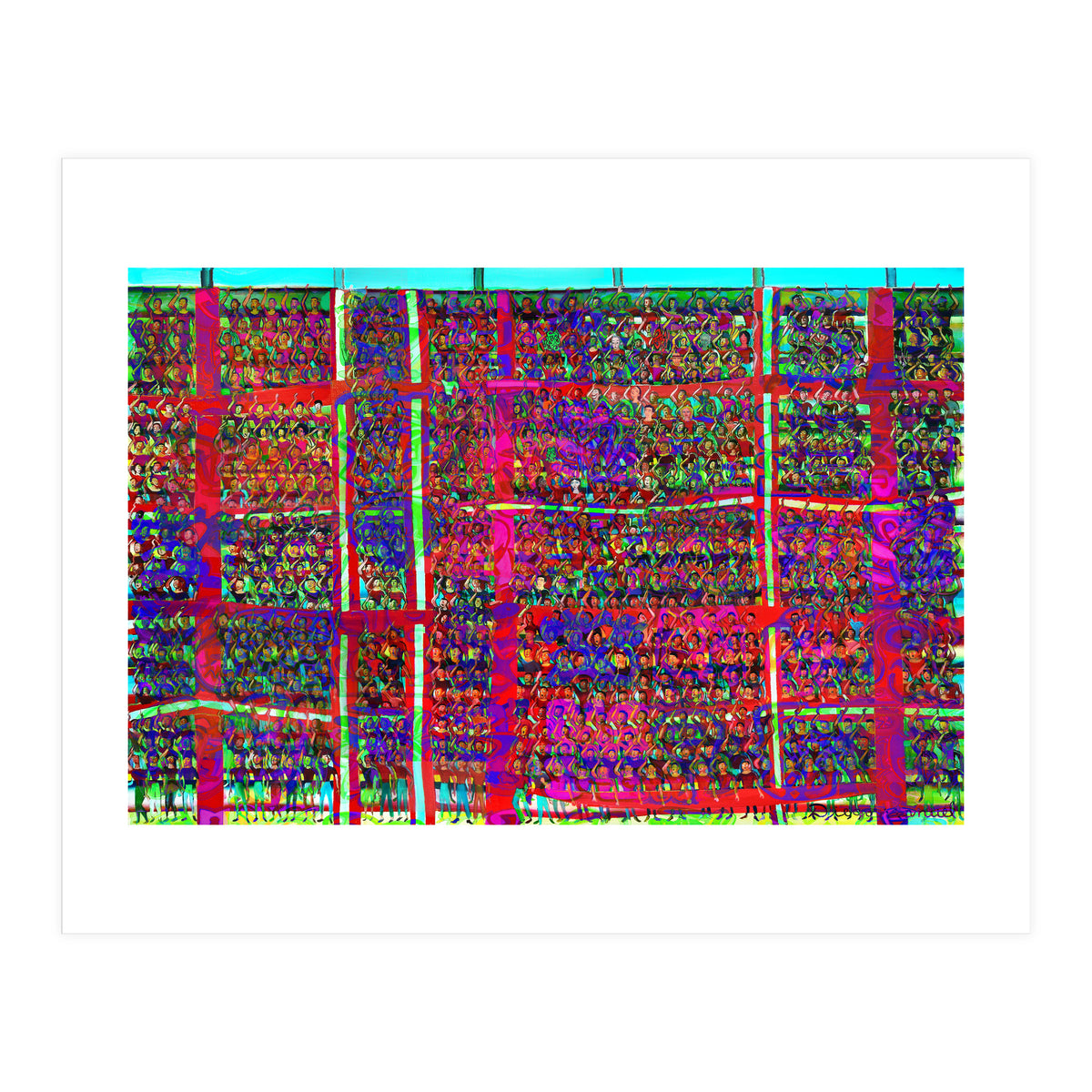 Gran Hinchada Roja 17 (Print Only)