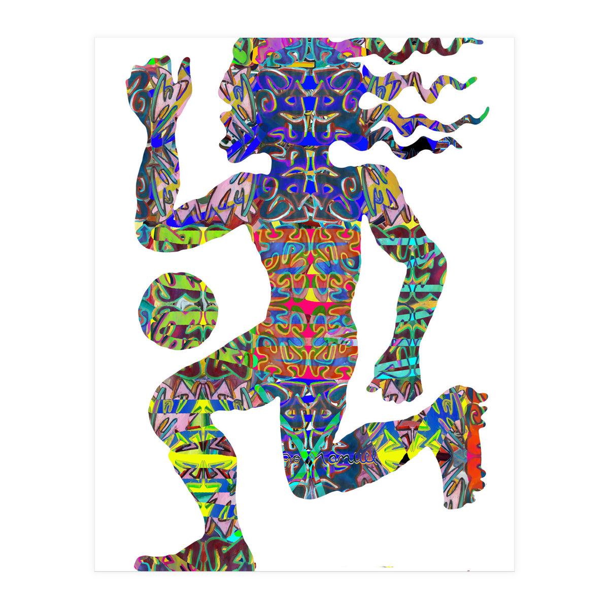 Jugador Nuevo 1 24  (Print Only)