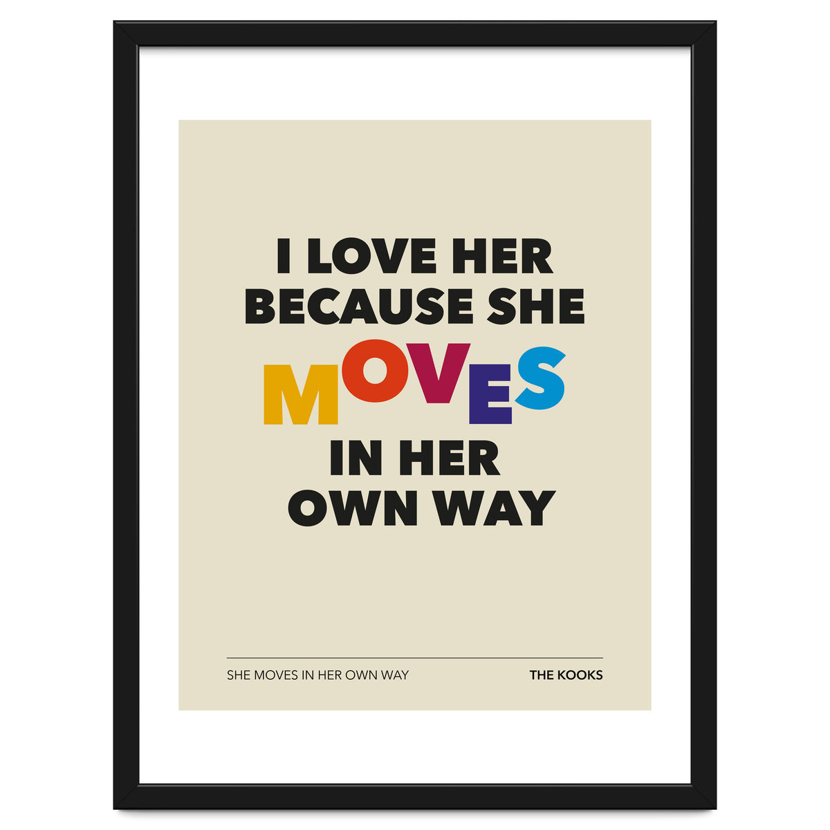 The Kooks  -She Moves In Her Own Way