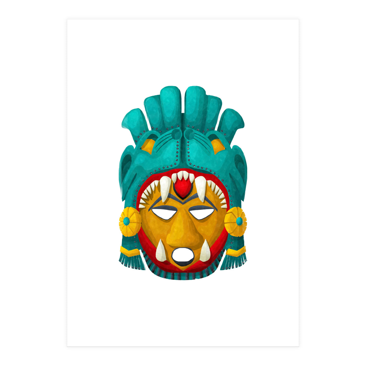 Tribal Mask 11 (Print Only)