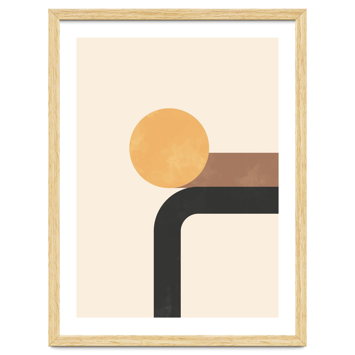 Geometric Mid Century Form