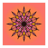 SUNSET CORAL MANDALA (Print Only) thumbnail