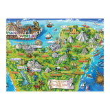 Yucatan Map Illustration (Print Only) thumbnail
