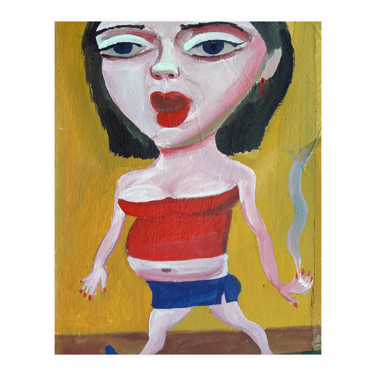 Walking girl (Print Only)