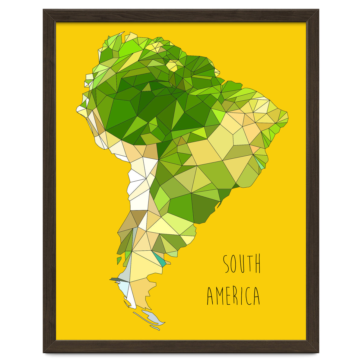 SOUTH AMERICA – Yellow