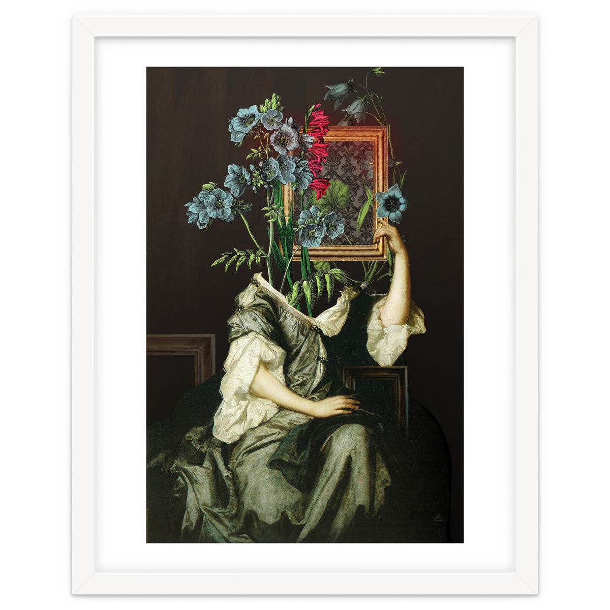 Florales Portrait Disatster