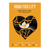 High Fidelity movie poster (Print Only)