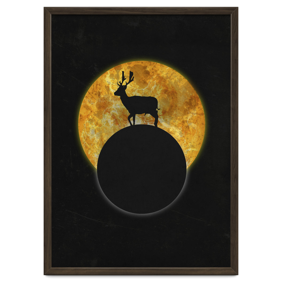 Deer On The Moon