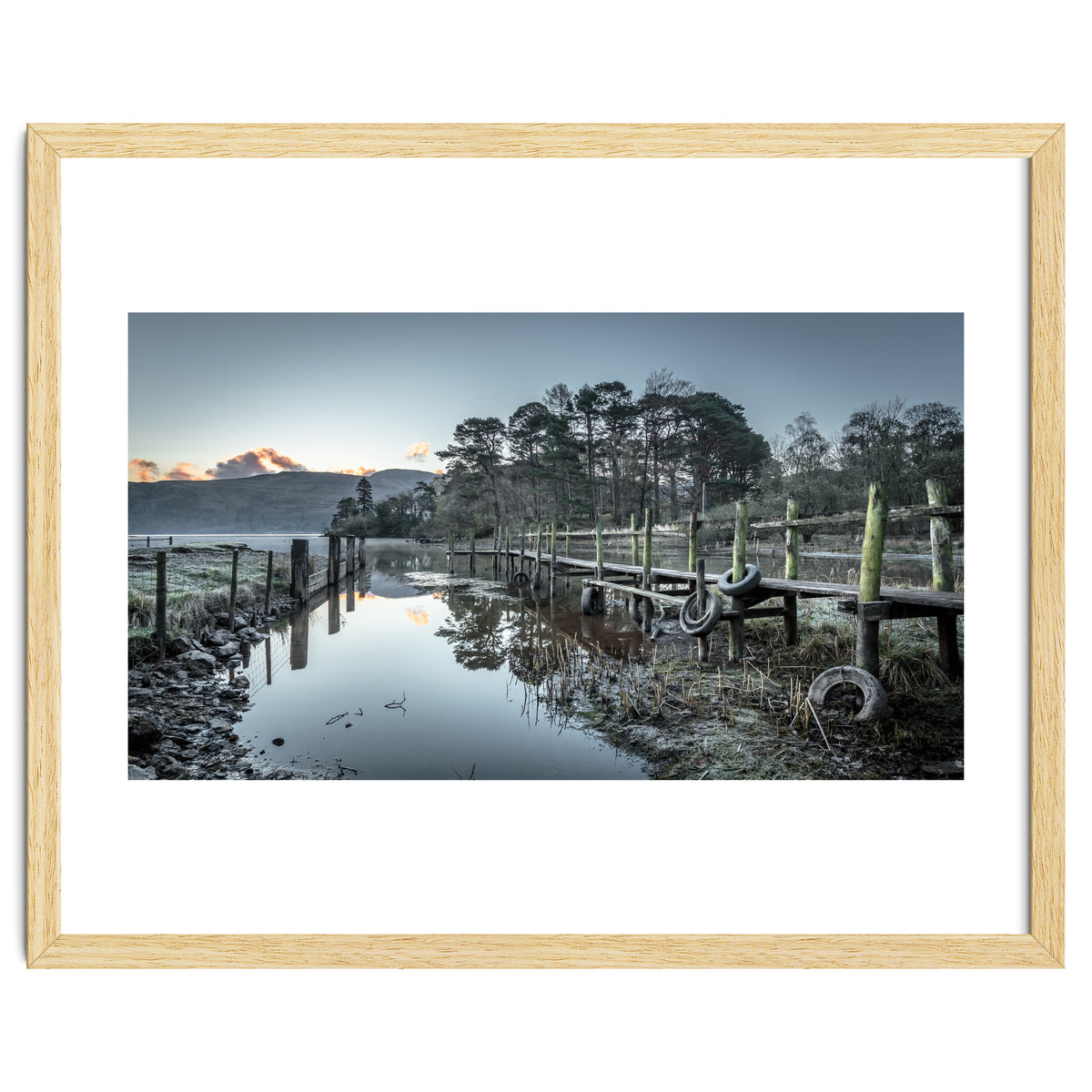 Derwent Water winters morning