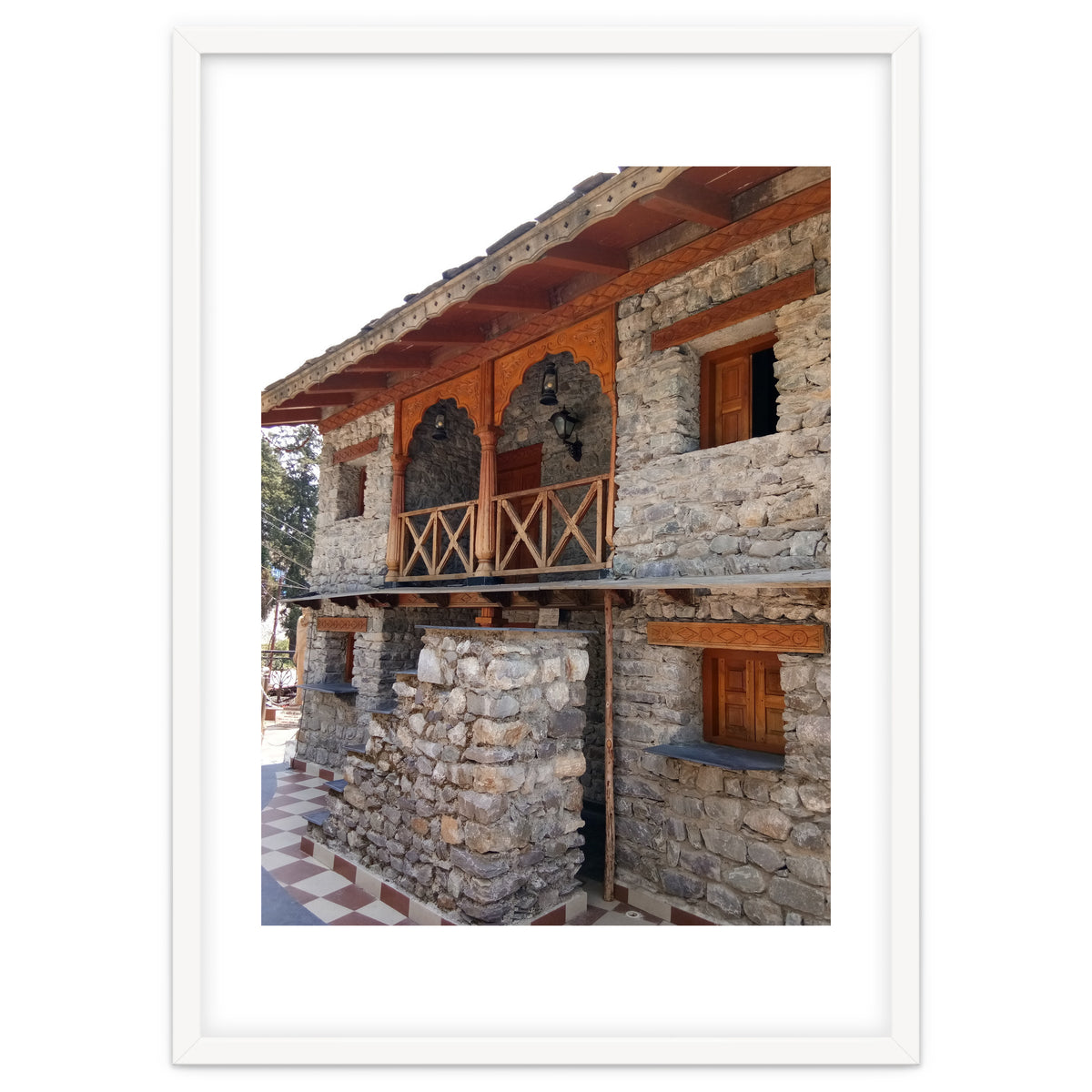 Architecture - Exposed Stone House