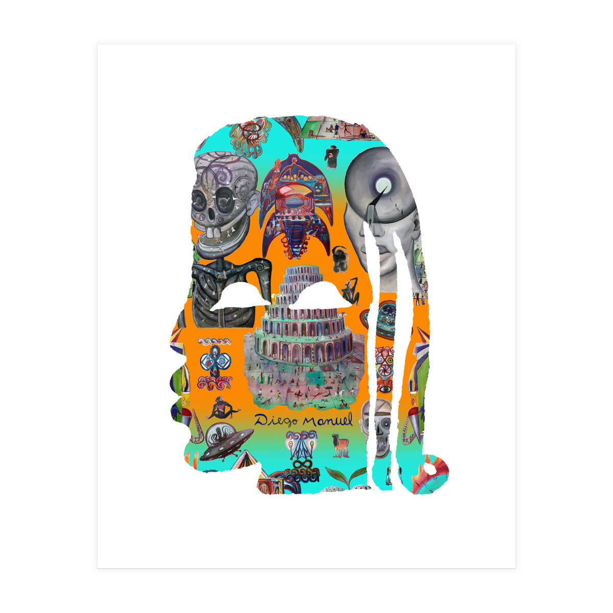 Abstracto Pop Nuevo B 20 Copia (Print Only)