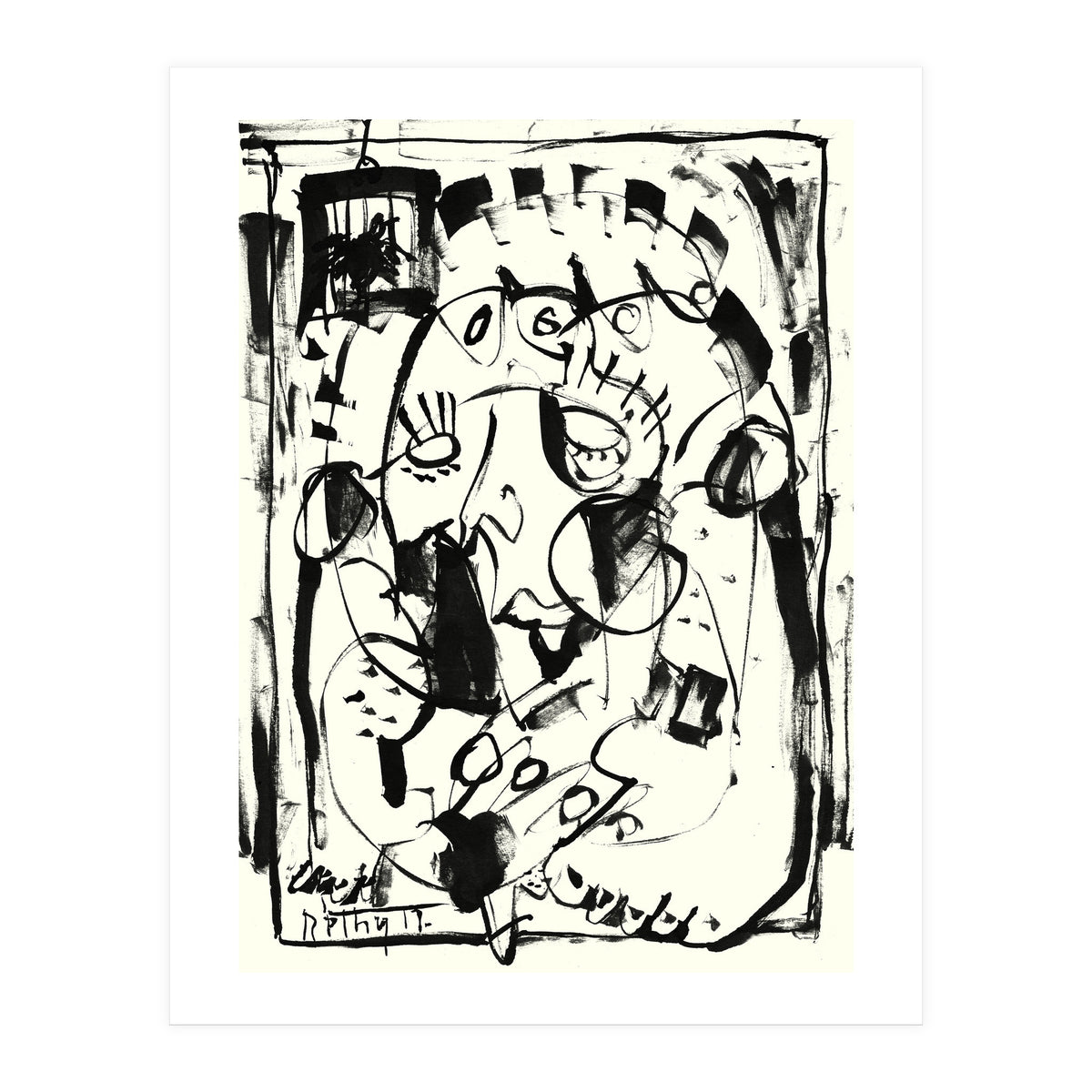 Caged Bird (Print Only)