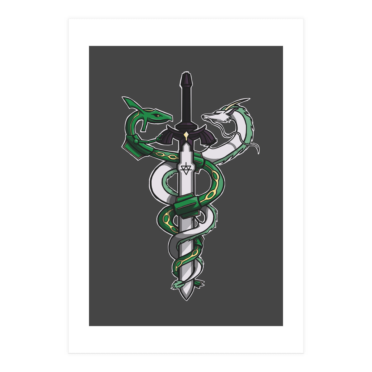 Dragon Sword (Print Only)