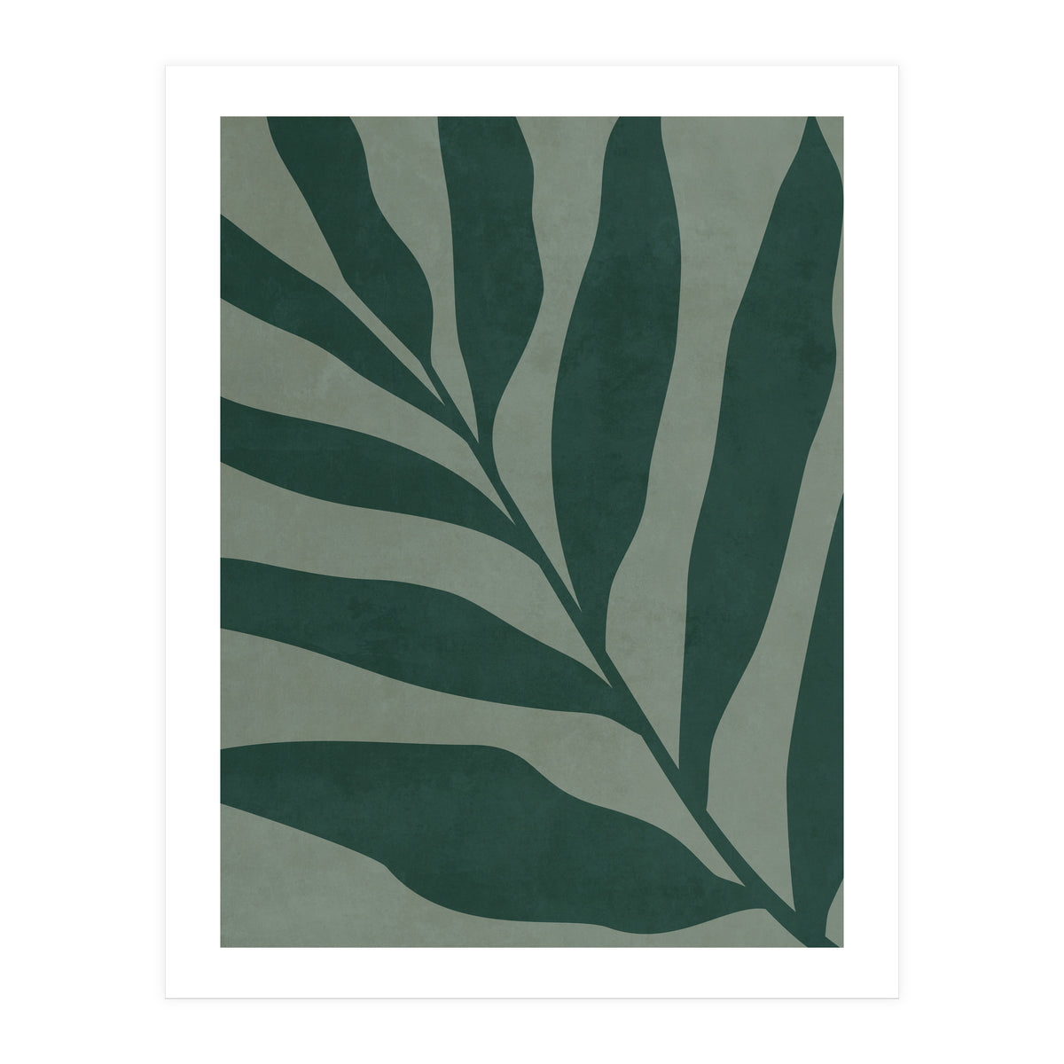 MINIMALIST ART - LEAF 01G (Print Only)