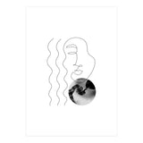 Circle and woman (Print Only) thumbnail